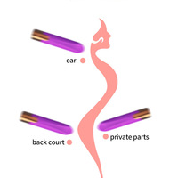 Wiederaufladbarer USB-Vibrator mit starker Vibration, IPX7 wasserdicht, Silikon-Bullet-Vibrator in Lippenstiftform, leise, tragbar, Taschenformat, Sexspielzeug für Erwachsene