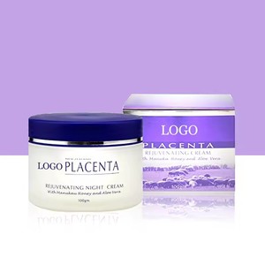 ครีมบำรุงผิวกลางคืนสูตรเข้มข้น OEM ผลิตภัณฑ์ส่วนตัว สารสกัดรกแกะนิวซีแลนด์ ช่วยลดเลือนริ้วรอย ผสมน้ำผึ้ง ว่านหางจระเข้ วิตามินซี 100 กรัม ฟื้นฟูผิว - Product Image 4