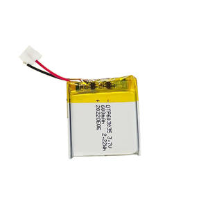 603035 063035 3.7v 600mah 2.22wh ली आयन बैटरी - Product Image 1