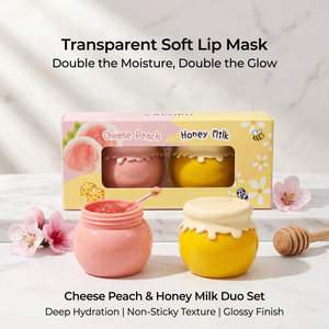 Baume à lèvres bio réparateur et teinté, <span class=keywords><strong>masque</strong></span> éclaircissant à la pêche et au <span class=keywords><strong>miel</strong></span>, dans un joli emballage pour maquillage quotidien OEM ODM - Product Image 5