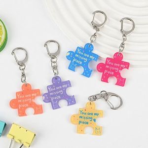 Porte-clés puzzle coréen créatif et mignon, tendance Instagram, pour sacs à dos, pendentifs pour couples et meilleurs amis, en stock - Product Image 6