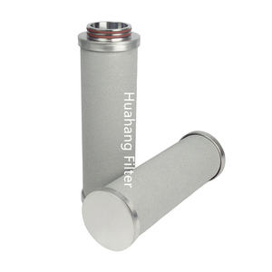 Cartouche de tube filtrant en acier inoxydable poreux fritté à haute efficacité de bonne qualité - Product Image 1