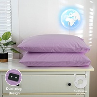 Funda de Almohada Antiestática de Nuevo Diseño, Cómoda y Transpirable, de Fibra de Plata, Ecológica y No Tóxica para Hogar, Hotel y Hospital