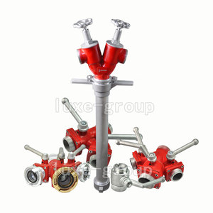 Válvula <span class=keywords><strong>de</strong></span> Compuerta <span class=keywords><strong>de</strong></span> Aluminio LUXECASTING para Camiones <span class=keywords><strong>de</strong></span> <span class=keywords><strong>Bomberos</strong></span>, <span class=keywords><strong>Manguera</strong></span> Plana <span class=keywords><strong>de</strong></span> Agua <span class=keywords><strong>de</strong></span> hasta DN 110 <span class=keywords><strong>con</strong></span> Dos y Tres Derivadores - Product Image 2