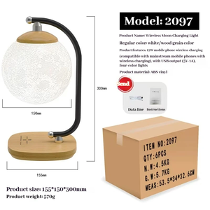 Hot Selling Intelligent Atmosphere Desk Lamp Bedroom <b>Bedside</b> Spherical Warm and Creative Reading Eye Protection Lamp - Product Image 6