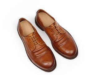 Chaussures en cuir véritable pour homme, faites à la main, de haute qualité, à lacets, élégantes, respirantes, antidérapantes, légères, ASTON M.JAZZ - Product Image 6