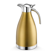 Carafe à Café Thermique Isotherme Double Paroi en Acier Inoxydable, Bouteille Thermos Sous Vide, Bouilloire et Pot à Thé ou Café, avec Logo Personnalisé