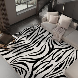 Alfombra Moderna con Diseño de Piel de Tigre a Rayas, Rectangular, para Sala de Estar o Dormitorio, Resistente a las Manchas, para Cubrir el Suelo, Sofá o Mesa de Centro - Product Image 5