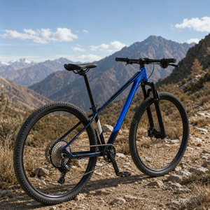 Bicicletta da Montagna in Lega di Alluminio da 29 Pollici, 10 Velocità, Freno a Disco, Sospensione Anteriore, Display Digitale, Cambio a Manopola per Fuoristrada - Product Image 5