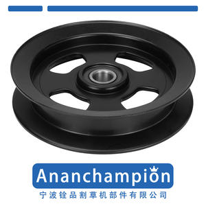 Poulie plate 132-9425 A10806 pour support de lame de tondeuse à gazon, accessoire noir pour pièces de tondeuse de jardin - Product Image 5