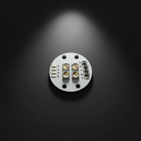 Module LED R2T XML2 RGBW 10W, angle de vision 120°, IP20, intérieur/extérieur, DC12V/24V, CRI80, garantie 3 ans, pour éclairage de scène