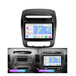 Para Jmance, Reproductor Multimedia 2 Din con Navegación GPS Android Auto y Carplay de 9 Pulgadas y 8 Núcleos, 4G, para <span class=keywords><strong>Kia</strong></span> Sorento 2012-2021, Función DSP RGB - Product Image 1
