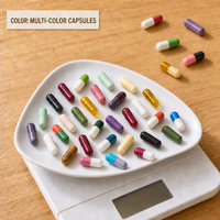 Capsules vides à base de plantes HPMC de qualité industrielle, tailles 000 à 4, sans TiO2, sans EO, performance stable pour encapsulateur haute vitesse