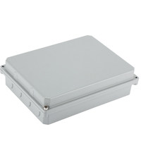 Caja de Conexiones FA17 de Aluminio Fundido con Acabado Arenado YQWEIG, Sin Nivel de Protección IP, 250x190x68mm, Sellado de Cables para Exteriores, China Continental