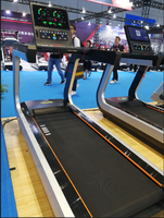 Caminadora Eléctrica Comercial con Control por Teclado LED, Máquina de Cardio para Gimnasio con Pantalla de Calorías