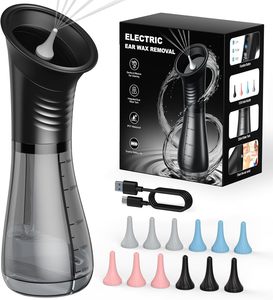 Herramienta Eléctrica para Remover Cera de Oídos, Dispositivo de Limpieza de Oídos con Sistema de Separación de Agua para Cuidado Personal - Product Image 1