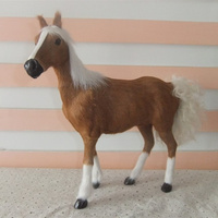 Modèle de cheval réaliste en quatre couleurs au choix, décoration d'intérieur, artisanat, cadeau, accessoires pour la maison et le jardin