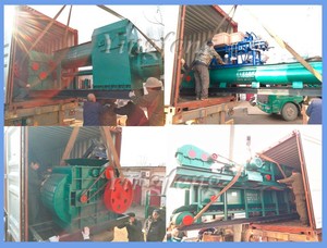 Máquina Profesional para Fabricar Bloques Huecos JKR <span class=keywords><strong>45</strong></span>, Extrusora de Ladrillos de Arcilla al Vacío, Caja de Engranajes con Rodamientos de Larga Duración - Product Image 2