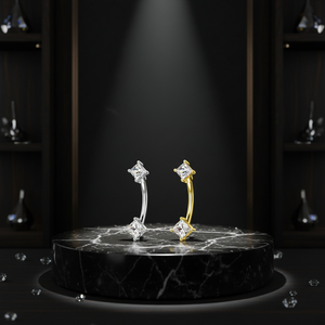 Nuovo Piercing Rook 2026, Barbell Curvo per Sopracciglio, Gioielli per Piercing in Acciaio Inossidabile, Orecchino alla Moda da Donna - Product Image 6