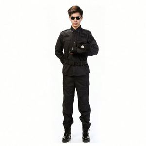 Design Subdue Security Guard Customize Long Sleeves Wholesale Gentleman Summertime Shirt Duty Trousers Smock Button - Product Image 3