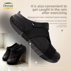 Chaussures d'<span class=keywords><strong>eau</strong></span> unisexes DERAN OEM, antidérapantes, pour la randonnée en plein air, sabots de jardin pour hommes, respirantes, durables, sandales de plage en EVA - Product Image 3