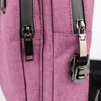 Sac bandoulière professionnel anti-odeur avec serrure pour ranger et dissimuler les objets, idéal pour les sacs à dos.