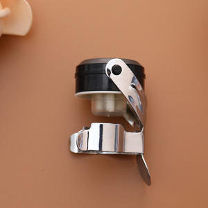 Tapón de botella de vino de champán espumoso de Metal personalizado tapón sellador de botella de vino de acero inoxidable para todas las botellas de vino estándar - Product Image 4