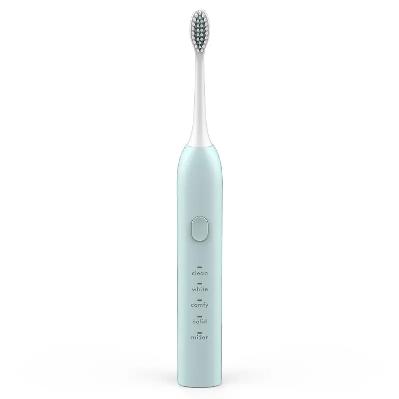 Manufacturer Direct Soft DuPont bristles 5 gear waterproof adult toothbrush smart acoustic vibration USB rechargeable toothbrush