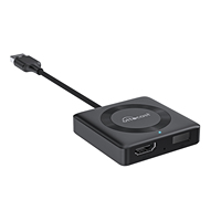 Ottocast NOUVEAU Adaptateur multimédia portable HD-Ml et CarPlay sans fil avec prise en charge du CarPlay filaire vers sans fil 2K Bluetooth