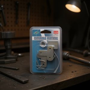 Escuadra Vertical T-Shaped Angle Iron 40x40mm 2Pcs Steel Bracket For Metal Joining - Product Image 2