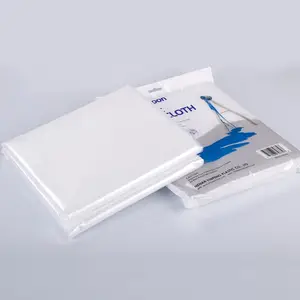 Personnalisation d'usine tissu de goutte en plastique d'épaisseur 1mil, feuille de couverture anti-poussière en polyéthylène