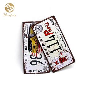 Custom Reliëf Auto Zwart Nummerplaat Aluminium Metalen Logo Auto Nummerplaat 3d Logo Aluminium Metalen Nummerplaat - Product Image 3