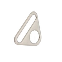 Connecteur de sangle réglable en métal personnalisé avec boucle coulissante triangulaire pour bagages, sacs à dos et sacs à main
