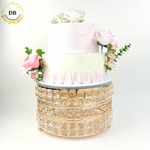 Soporte Decorativo para Pasteles, Base para Cupcakes, Bandeja para Dulces, Soporte Metálico con Espejo para Pasteles de Boda Africana - Product Image 1