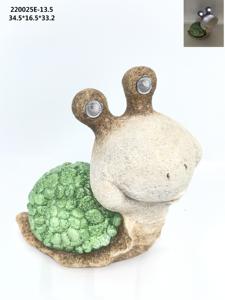 <span class=keywords><strong>Freddie</strong></span> Frog Solar LED césped Patio decoración guijarro Magnesia jardín estatua resina Animal diseño jardín decoración regalo artesanía - Product Image 2