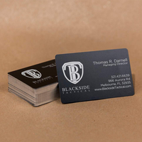 Vente en gros vierge anodisé DIY aluminium brossé VIP carte métal carte de visite pour gravure laser
