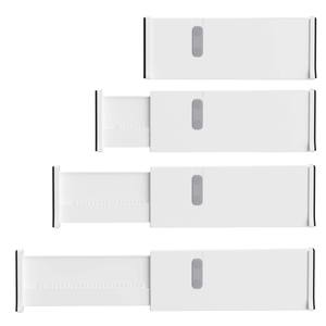 Expandable Storage Plastic <b>Drawer</b> <b>Organizer</b> Set Adjustable <b>Drawer</b> Divider <b>Organizer</b> <b>for</b> <b>Clothes</b> - Product Image 3
