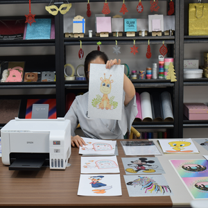 Giấy Bìa Giấy Lấp Lánh In Khổ A4 Để Đóng Gói Quà Giáng Sinh Thủ Công - Product Image 5