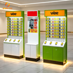 Exhibidores Modulares <span class=keywords><strong>para</strong></span> Accesorios <span class=keywords><strong>de</strong></span> Celulares con Iluminación LED, Estantes <span class=keywords><strong>para</strong></span> Exhibición <span class=keywords><strong>de</strong></span> Teléfonos Móviles <span class=keywords><strong>para</strong></span> Centros Comerciales - Product Image 1