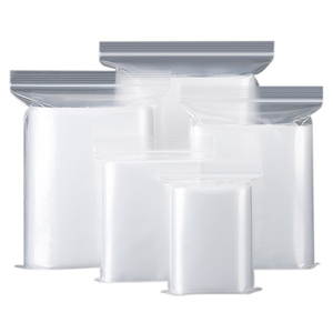Waterproof Airtight Food Packaging Plastic Bag Reclosable PE Poly Bags <strong>Transparent</strong> Zip <strong>Sachets</strong> With Resealable Zipper - Product Image 2