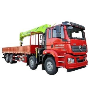 Nouveau modèle de grue montée sur camion Shacman Delong Zoomlion de 20 tonnes, camion de levage pour la construction avec une forte capacité de charge - Product Image 1