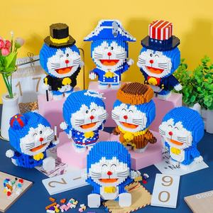 Bloques de Construcción OEM Más Vendidos con Diseño de Doraemon en Varios Disfraces para la Creatividad y Diversión de los Niños, Venta al por Mayor - Product Image 1