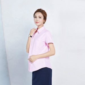 Blusa de maternidad para mujer <span class=keywords><strong>embarazada</strong></span>, uniforme de trabajo, talla M a 4XL - Product Image 5