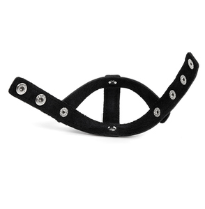 Cincin <span class=keywords><strong>Penis</strong></span> Kulit SM untuk Pria, Cincin <span class=keywords><strong>Penis</strong></span> yang Dapat Disesuaikan, Tali Pengikat JJ, Pemisah Skrotum, Cincin <span class=keywords><strong>Penis</strong></span> - Product Image 2