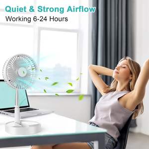 Retractable <b>Fan</b> USB Charging Telescopic Foldable <b>Portable</b> Mini Electric <b>Fan</b> Dormitory Outdoor Cooling Appliances Adjustable <b>Fans</b> - Product Image 2