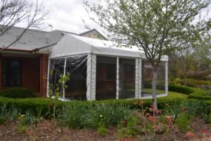 3x3m piccolo negozio tenda ingresso tenda a piedi modo chiaro Span Mini a forma di tenda tendoni per <span class=keywords><strong>la</strong></span> festa di nozze di evento di ingresso - Product Image 4