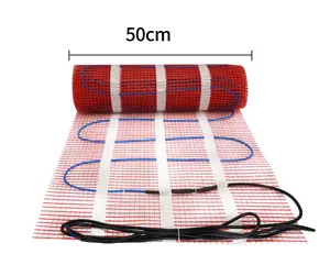 Minco Heat 150W/M2 10m2 Elektrische Vloerwarmtemat Voor Vloertegelverwarming Met Kleefstof Kleverig Gaas
