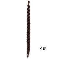 Extensions de cheveux bouclés au crochet, ondulés, pré-étirés, effet vague d'eau, 24 pouces, pour un volume et une densité impeccables – Vente chaude