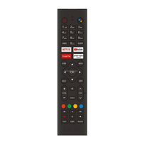 Télécommande pour téléviseur intelligent Android Sceptre 8142026670099K A322BV-SRC A515CV-UMC sans fonction Google Assistant