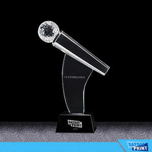 Customizable Factory Crystal Crafts <b>Trophies</b> Medals <b>Plaques</b> - Product Image 1